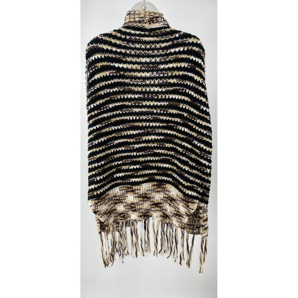 NWT POL Winter Wood Fringe Cardigan Size Small - Picture 7 of 11